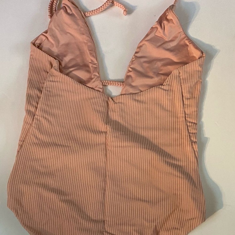 Frankie's Lilly Ribbed One Piece Bathing Suit nwt - Picture 10 of 12